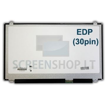 Nešiojamo kompiuterio ekranas matrica 15.6″ 1366×768 HD LED 30pin Slim EDP