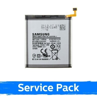 Akumuliatorius skirtas Samsung A405 2019 A40 EB-BA405ABE (Service Pack) Akumuliatorius skirtas Samsung A405 2019 A40 EB-BA405ABE (Service Pack)