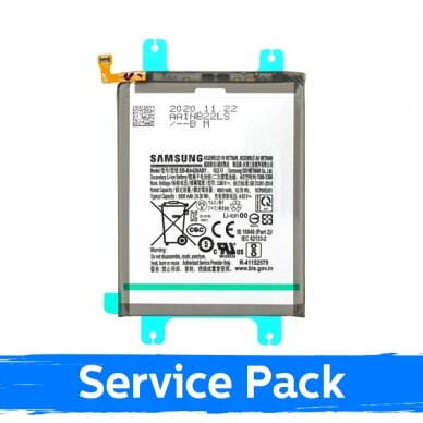 Akumuliatorius skirtas Samsung A426 A42 5G / A326 A32 5G / M325 / M225 / A725 A72 EB-BA426ABY (Service Pack) Akumuliatorius skirtas Samsung A426 A42 5G / A326 A32 5G / M325 / M225 / A725 A72 EB-BA426ABY (Service Pack)