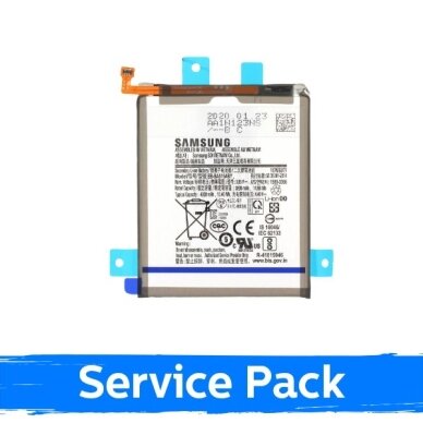 Akumuliatorius skirtas Samsung A515 A51 2020 EB-BA515ABE (Service Pack) Akumuliatorius skirtas Samsung A515 A51 2020 EB-BA515ABE (Service Pack)