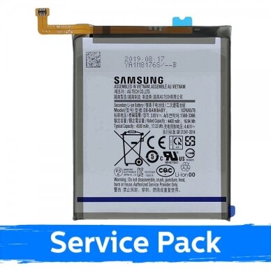 Akumuliatorius skirtas Samsung A908 A90 5G EB-BA908ABY (Service Pack) Akumuliatorius skirtas Samsung A908 A90 5G EB-BA908ABY (Service Pack)