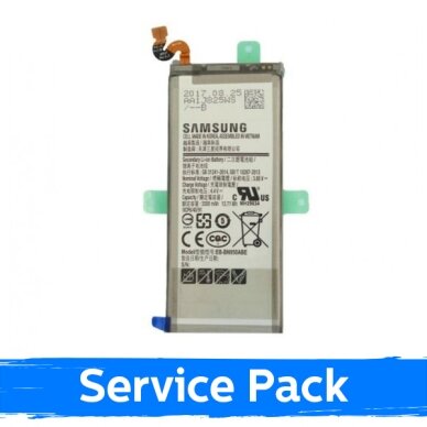 Akumuliatorius skirtas Samsung N950F Note 8 EBBN950ABE (Service Pack) Akumuliatorius skirtas Samsung N950F Note 8 EBBN950ABE (Service Pack)