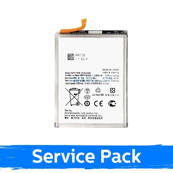 Akumuliatorius skirtas Samsung A245 A24 4G EB-BA245ABY 5000mAh (Service Pack) Akumuliatorius skirtas Samsung A245 A24 4G EB-BA245ABY 5000mAh (Service Pack)