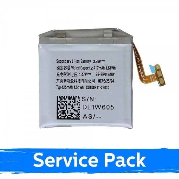 Akumuliatorius skirtas Samsung R940 / R945 Watch 6 44mm EB-BR945ABY (Service Pack) Akumuliatorius skirtas Samsung R940 / R945 Watch 6 44mm EB-BR945ABY (Service Pack)
