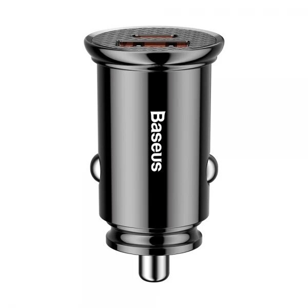 Automobilinis įkroviklis Baseus"CCALL-YS01" juodas 30W (1xPD / 1xQC3.0) Automobilinis įkroviklis Baseus"CCALL-YS01" juodas 30W (1xPD / 1xQC3.0)