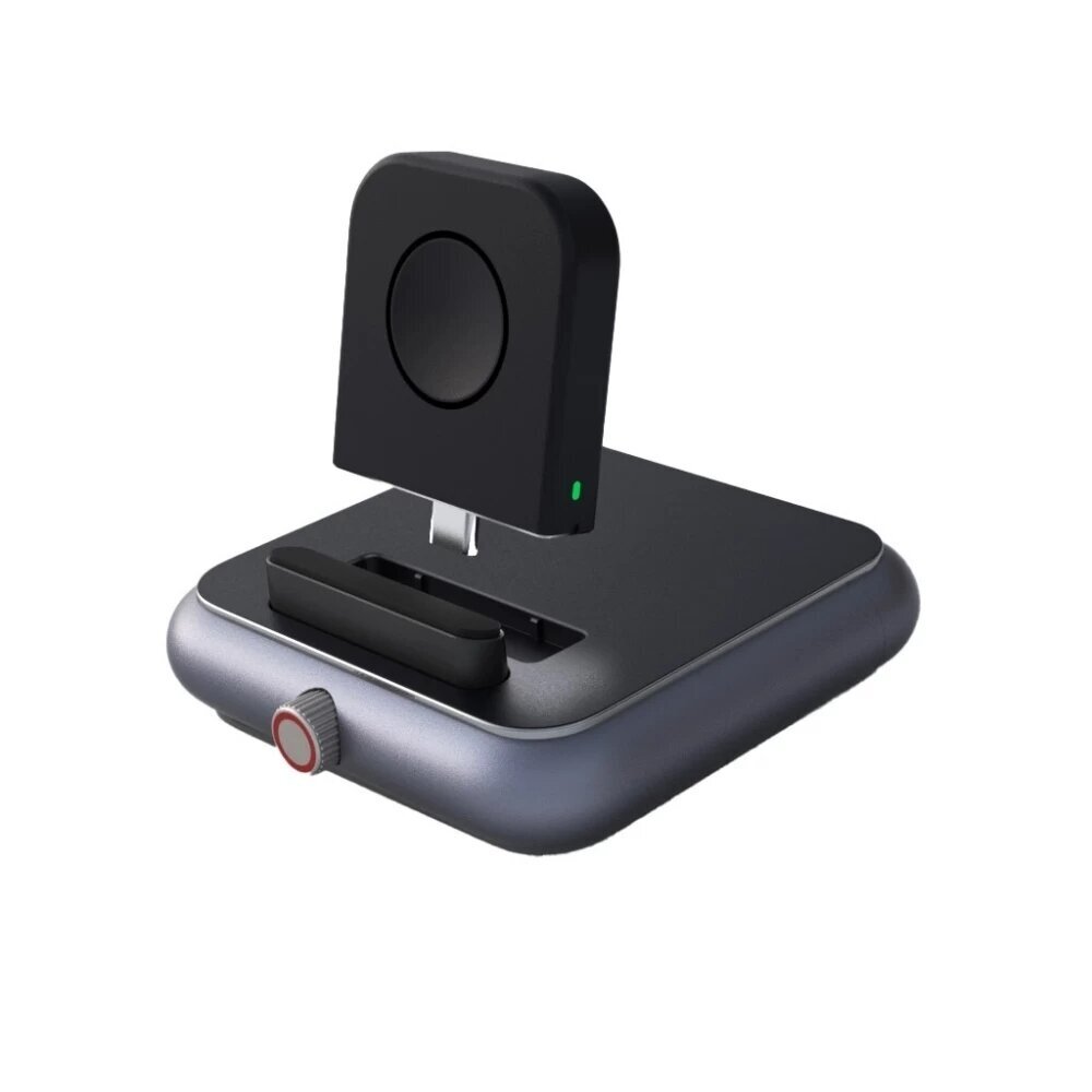 Bevielis įkroviklis Joyroom "JR-WQW03" juodas (skirtas Apple Watch)
