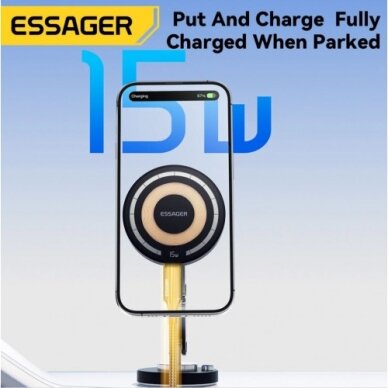 Belaidė laisvų rankų įranga Essager "E88" juoda (Bluetooth 5.3) 3