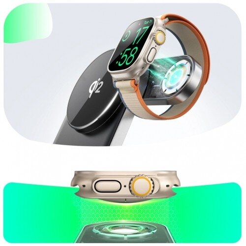 Bevielis įkroviklis Joyroom "JR-W17 3in1" juodas 15W Qi2 (skirta iPhone / Apple Watch / Airpods) Bevielis įkroviklis Joyroom "JR-W17 3in1" juodas 15W Qi2 (skirta iPhone / Apple Watch / Airpods)