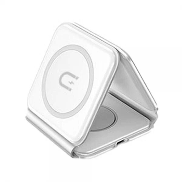 Bevielis įkroviklis Dudao "A11N 3in1" baltas 15W (skirta iPhone / Apple Watch / Airpods) Bevielis įkroviklis Dudao "A11N 3in1" baltas 15W (skirta iPhone / Apple Watch / Airpods)