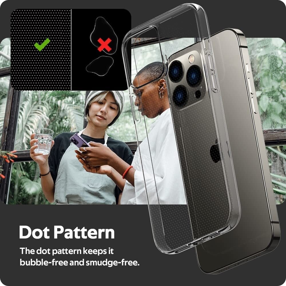 Dėklas X-Level Antislip / O2 Apple iPhone 13 Pro Max skaidrus 3 Dėklas X-Level Antislip / O2 Apple iPhone 13 Pro Max skaidrus 3