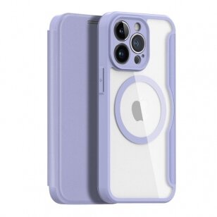 Dėklas Dux Ducis Skin X Pro Apple iPhone 15 violetinis