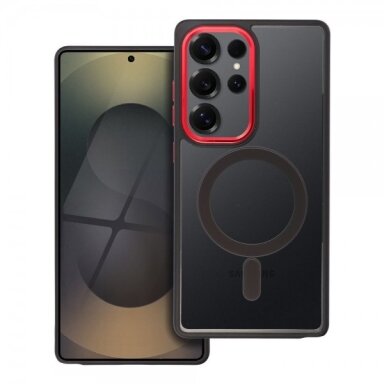 Dėklas "Color Edge Mag Cover" skirtas Samsung S947 S26 Plus juodas / raudonas