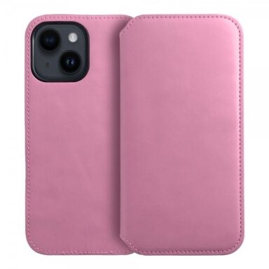 Dėklas "Dual Pocket" skirtas Samsung A356 A35 5G rožinis