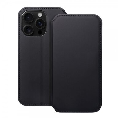Dėklas "Dual Pocket" skirtas Xiaomi Redmi Note 13 Pro 4G / Poco M6 Pro 4G juodas
