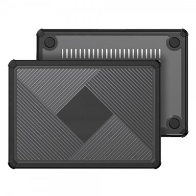 Dėklas Dux Ducis "LCGH" skirtas Apple MacBook Pro 14" (2021/2023/2024) juodas