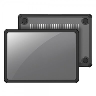 Dėklas Dux Ducis "LCGM" skirtas Apple MacBook Air 13.6" (2022/2024/2025) juodas