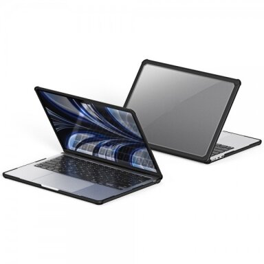 Dėklas Dux Ducis "LCGM" skirtas Apple MacBook Pro 14" (2021/2023/2024) juodas