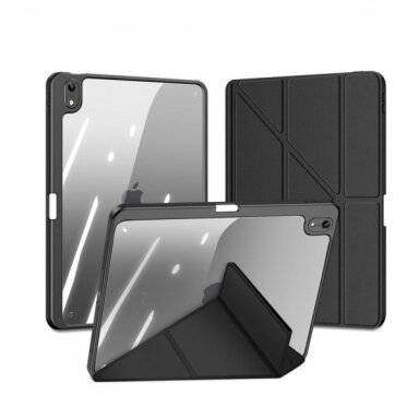 Dėklas Dux Ducis "Magi" skirtas Apple iPad Air 13 (2025) / Air 13 (2024) / iPad Pro 12.9 (2018 / 2020 / 2021 / 2022) juodas