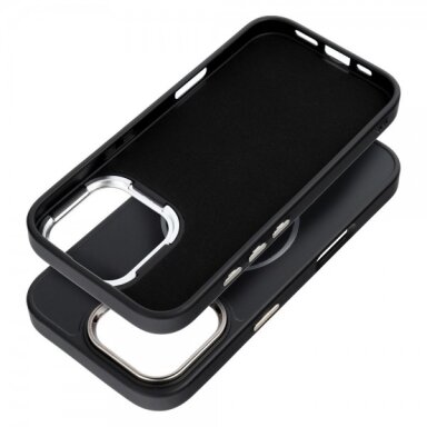 Dėklas "Frame Mag Cover" skirtas iPhone 17 juodas
