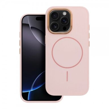 Dėklas "Frame Mag Cover" skirtas Samsung S947 S26 Plus šviesiai rožinis