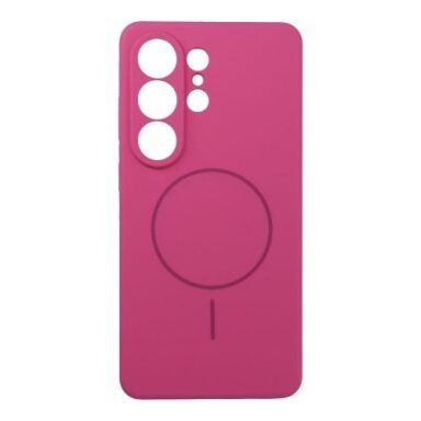 Dėklas "Magsafe Silicone" skirtas Samsung S948 S26 Ultra rožinis