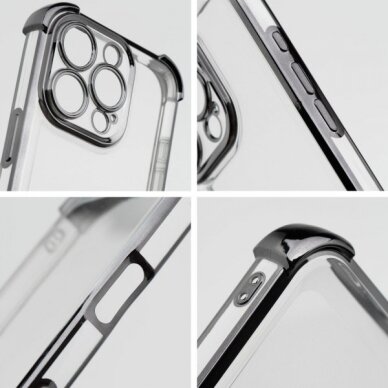 Dėklas "Antishock" skirtas iPhone 17 juodas 2