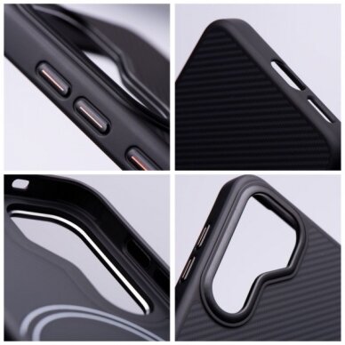 Dėklas "Carbon Elite Mag Cover" skirtas Samsung S942 S26 juodas 4