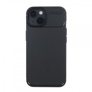 Dėklas "Carbon" skirtas Apple iPhone 16 Pro Max juodas 7