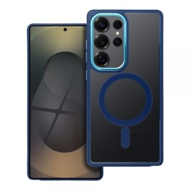 Dėklas "Color Edge Mag Cover" skirtas Samsung S938 S25 Ultra tamsiai mėlynas