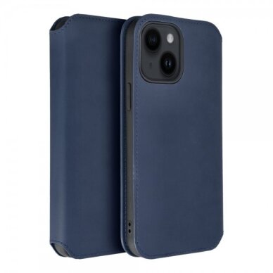 Dėklas "Dual Pocket" skirtas Samsung A356 A35 5G tamsiai mėlynas 1