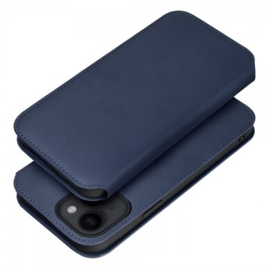 Dėklas "Dual Pocket" skirtas Samsung A356 A35 5G tamsiai mėlynas 2