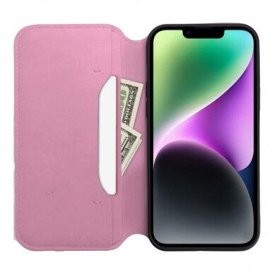 Dėklas "Dual Pocket" skirtas Samsung S938 S25 Ultra rožinis 3