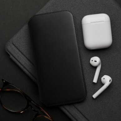 Dėklas "Dual Pocket" skirtas Xiaomi Redmi Note 13 Pro 4G / Poco M6 Pro 4G juodas 4