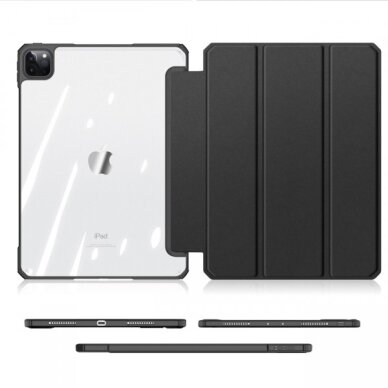 Dėklas Dux Ducis "Copa" skirtas Apple iPad Air 13 (2025) / Air 13 (2024) / iPad Pro 12.9 (2018 / 2020 / 2021 / 2022) juodas 5 Dėklas Dux Ducis "Copa" skirtas Apple iPad Air 13 (2025) / Air 13 (2024) / iPad Pro 12.9 (2018 / 2020 / 2021 / 2022) juodas 5