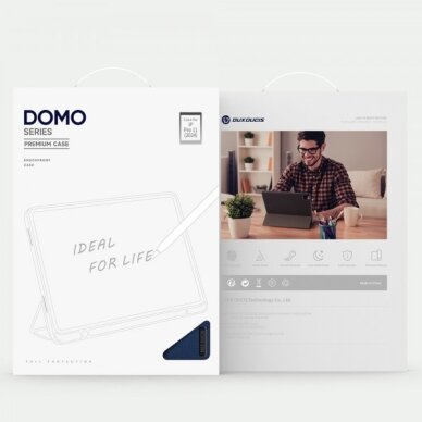 Dėklas Dux Ducis "Domo" skirtas Xiaomi Pad 6 / Pad 6 Pro mėlynas 5
