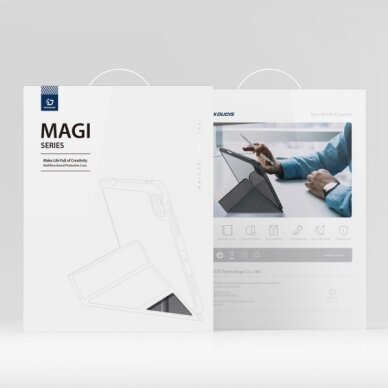 Dėklas Dux Ducis "Magi" skirtas Apple iPad Air 11 (2024) / Air 11 (2025) / Air 4 / Air 5 / iPad Pro 11 (2018 / 2020 / 2021 / 2022) pilkas 2 Dėklas Dux Ducis "Magi" skirtas Apple iPad Air 11 (2024) / Air 11 (2025) / Air 4 / Air 5 / iPad Pro 11 (2018 / 2020 / 2021 / 2022) pilkas 2