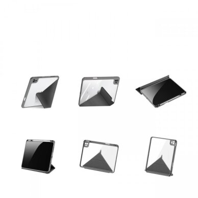 Dėklas Dux Ducis "Magi" skirtas Apple iPad Air 11 (2024) / Air 11 (2025) / Air 4 / Air 5 / iPad Pro 11 (2018 / 2020 / 2021 / 2022) pilkas 4