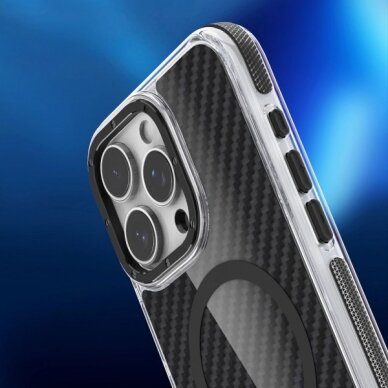 Dėklas "Fiber MagCase" skirtas iPhone 17 Pro Max juodas 5