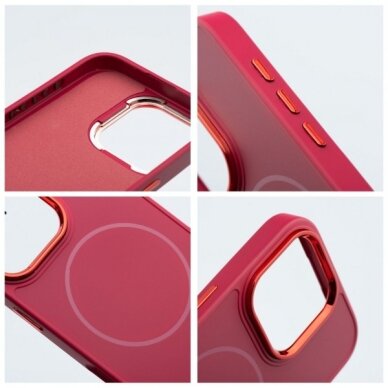 Dėklas "Frame Mag Cover" skirtas iPhone 17 Pro Max purpurinis 2