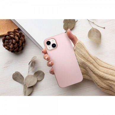 Dėklas "Frame" skirtas Apple iPhone 16 Plus rožinis 2