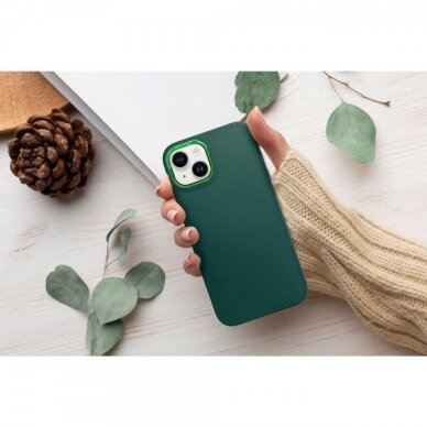 Dėklas "Frame" skirtas Apple iPhone 16 Plus žalias 2