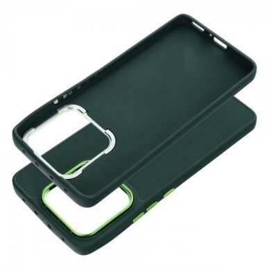 Dėklas "Frame" skirtas Apple iPhone 16 Pro Max žalias 1