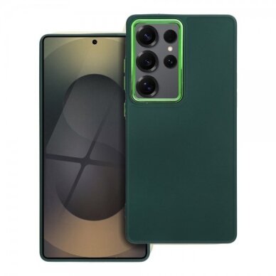 Dėklas "Frame" skirtas Samsung A165 A16 4G / A166 A16 5G žalias 1