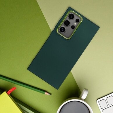Dėklas "Frame" skirtas Samsung A366 A36 5G žalias 5