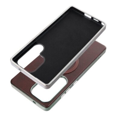 Dėklas "Gentelman Mag Cover" skirtas Samsung S942 S26 rudas