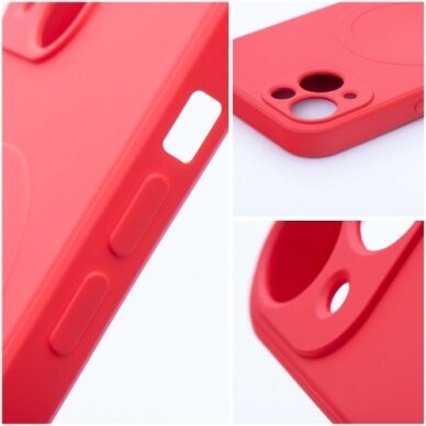 Dėklas "Silicone Mag Cover" skirtas Samsung S942 S26 raudonas 1