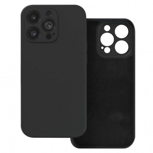 Dėklas "Liquid Silicone" skirtas Xiaomi 15 juodas
