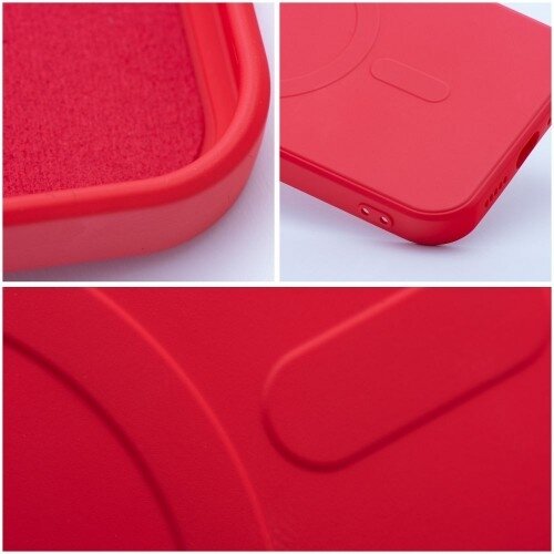 Dėklas "Silicone Mag Cover" skirtas Samsung S942 S26 raudonas 2