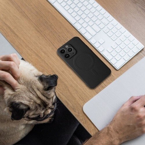 Dėklas "Silicone Mag Cover" skirtas Samsung S947 S26 Plus juodas 3