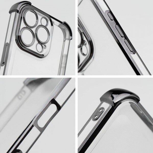 Dėklas "Antishock" skirtas iPhone 17 juodas 2